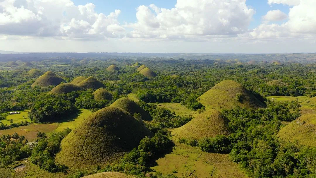 Chocolate Hills tourist attraction in Bohol